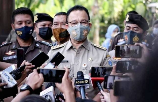Sah! Gubernur Anies Tetapkan UMP DKI Jakarta Rp 4.453.935