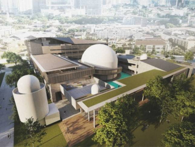 Anak Buah Anies Pamer Gedung Panjang  yang Jadi Salah Satu Keunikan Wajah Baru TIM