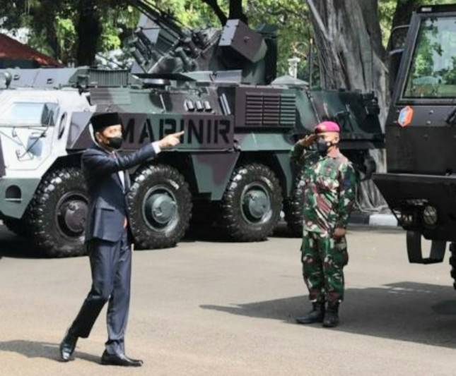 Jokowi: Saya Minta TNI Selalu Sigap Hadapi Berbagai Spektrum Ancaman