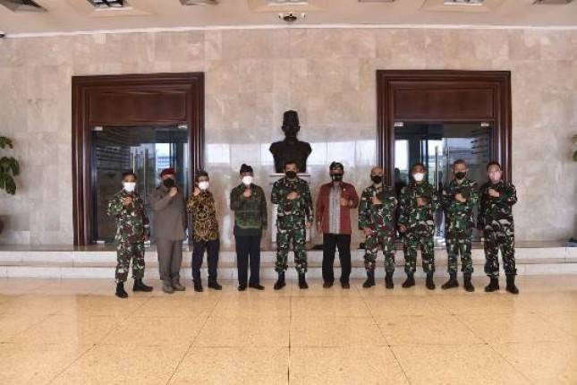 PHDI Berkunjung ke Kasum TNI di Mabes Cilangkap Jakarta
