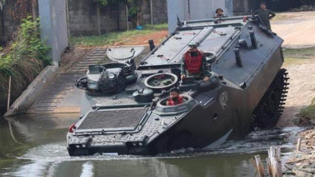 Prajurit Yonranrarfib 1 Marinir Laksanakan Uji Ranpur Jelang Latihan Armada Jaya