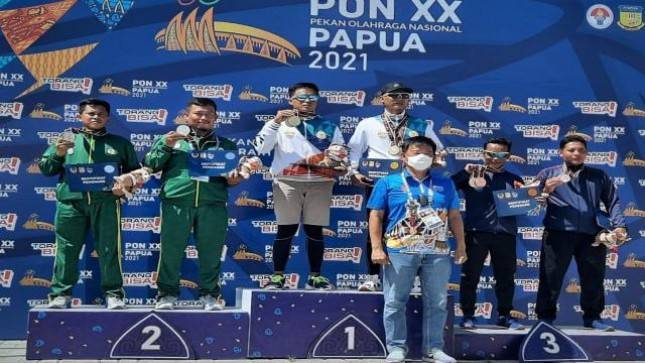 Membanggakan, Prajurit Yonkomlek 2 Mar Peroleh Medali PON XX Papua