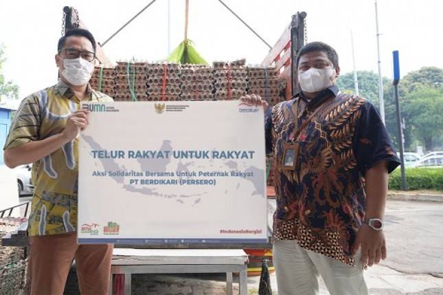 Ini Langkah Taktis Berdikari Persero Jalankan Amanat Pemerintah Dongkrak Harga Telur