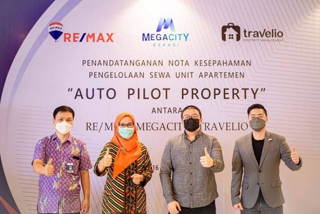 Megacity Gandeng RE/MAX Indonesia dan Travelio untuk Kelola Penyewaan Unit Apartemen
