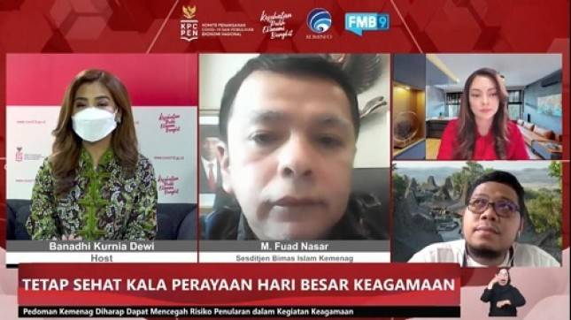 Kemenag: Kepatuhan Prokes Kolektif Guna Menekan Risiko Penularan COVID-19 Di Tengah Kegiatan Keagamaan