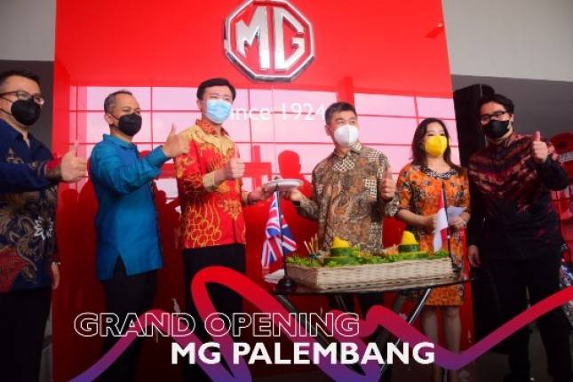 MG Motor Indonesia Tingkatkan Sektor Otomotif Sumatera, Buka Outlet di Palembang