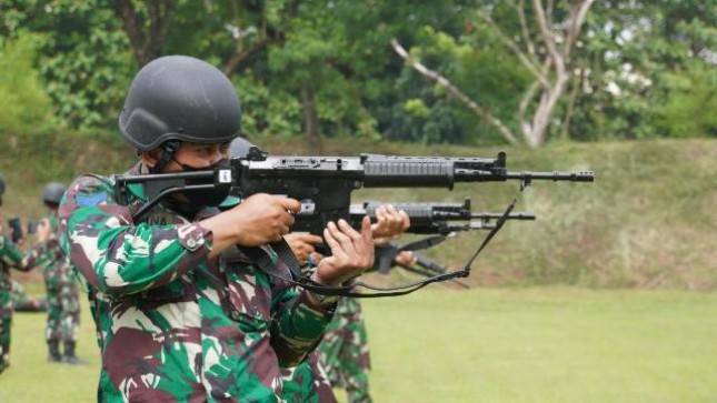 20 Calon Tamtama Kolinlamil Laksanakan Pemilihan Tamtama Teladan 2021