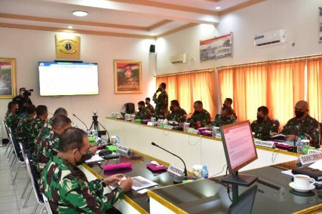Sambut HUT ke 76 Korps Marinir Tingkatkan Komunikasi Sosial