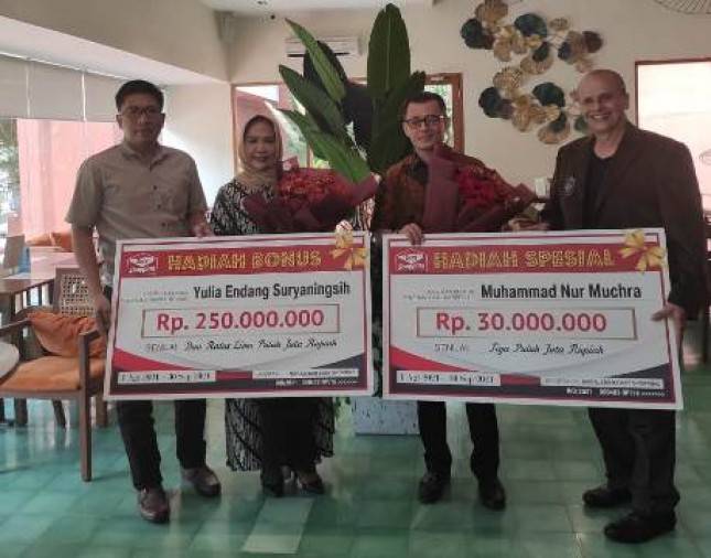 Easy Shopping  Komitmen Anugerahkan Ratusan Juta Rupiah, Konsisten Bantu Ekonomi Pelanggan di Masa Pandemi 