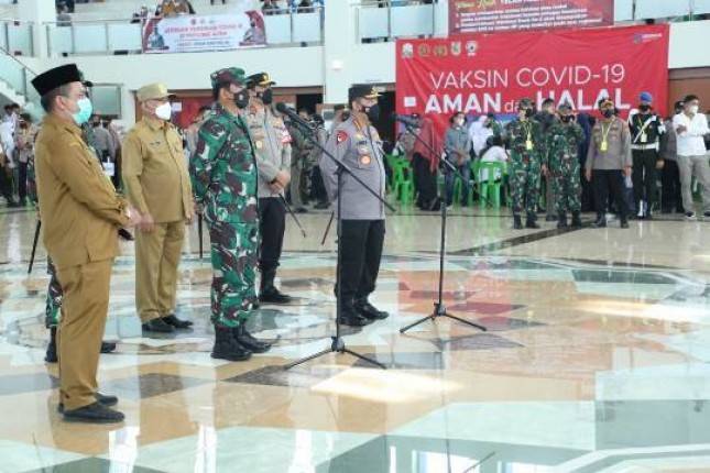 Panglima TNI Marsekal Hadi Tjahjanto Ingatkan Indonesia Tidak Boleh Lengah Walaupun Kasus Covid-19 Cukup Rendah