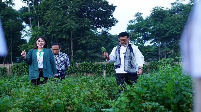 Ini Pesan Mentan SYL Agar Petani Milenial Sukses dan Raup Keuntungan