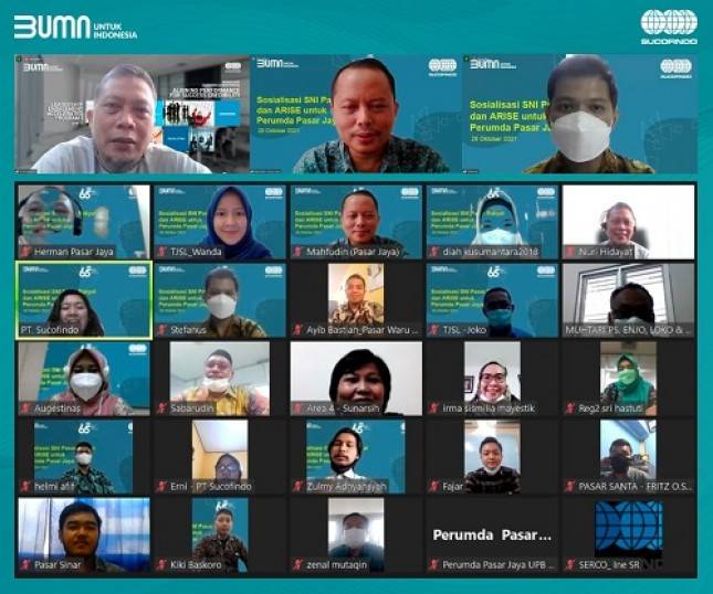   Sucofindo Berikan Bantuan Program Sertifikasi Sni Pasar Rakyat dan Sertifikasi Arise