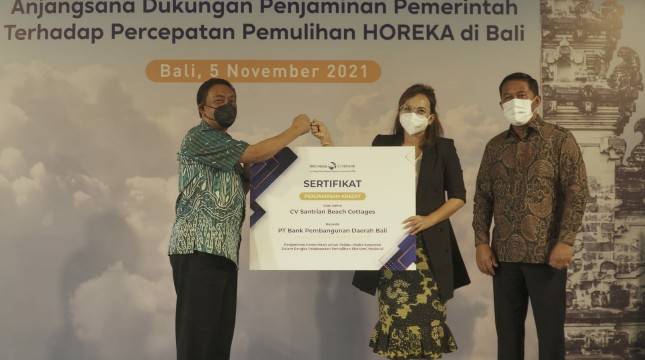 LPEI Salurkan Penjaminan Pemerintah ke Hotel, Restoran dan Kafe di Bali