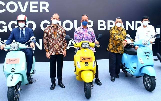 Menperin Agus Unggah Peresmian Pabrik Brand Legendaris Vespa, Netizen: Mantapss Luar Biasa Pak AGK