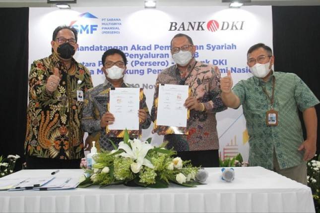 Dorong Akses Pembiayaan Perumahan, UUS Bank DKI Jalin Sinergi dengan SMF