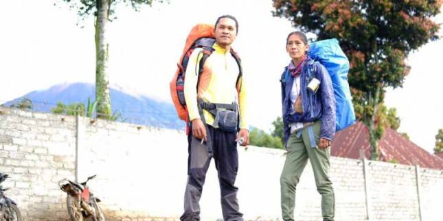 Tim JKW-PWI, Yanni Taklukkan Puncak Gunung Kerinci Jambi