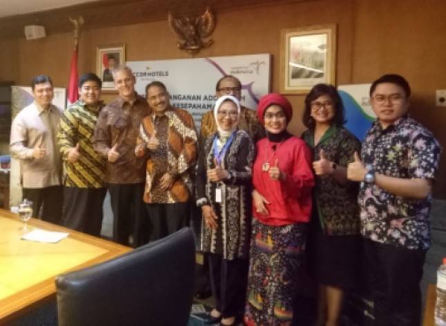 AccorHotels-Kemenpar MoU Tingkatkan Pariwisata Indonesia