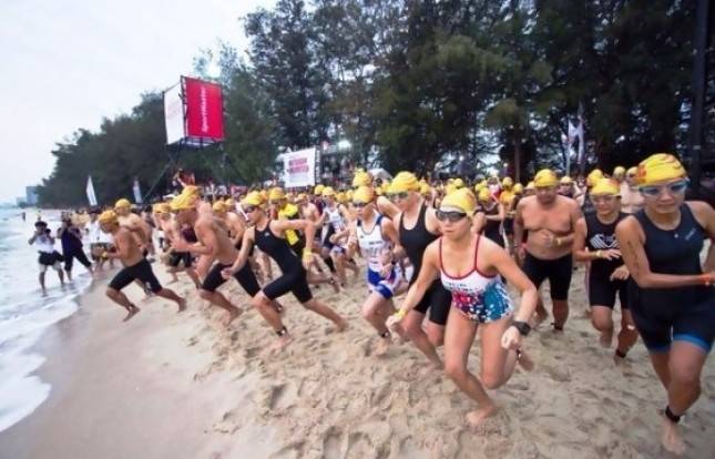 52 Wisman Ramaikan Sungailiat Triathlon 2018