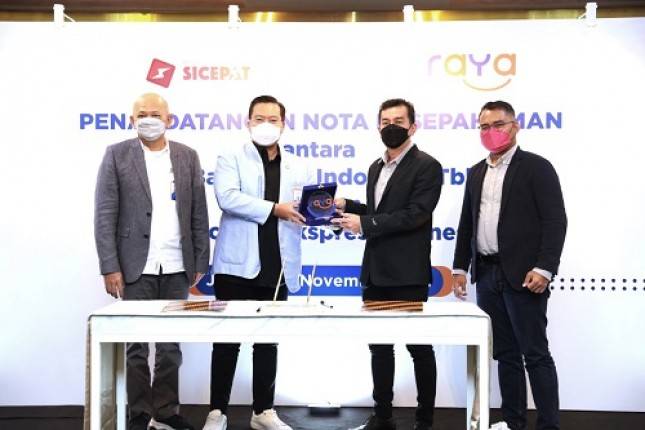 Bank Raya-Anak Usaha BRI  dan SiCepat Jalin Kerja Sama Pembiayaan Gig Economy