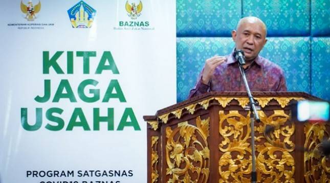 KemenKopUKM Gandeng Baznas Bantu Permodalan 500 Usaha Mikro di Bali