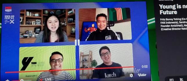 FAB Ajak Gen Z dan Millennial Bergabung di Platform Y - Ideafest 2021