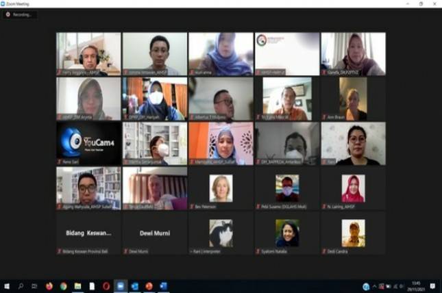 Indonesia-Australia Selaraskan Kegiatan Penguatan Kesehatan Hewan Nasional