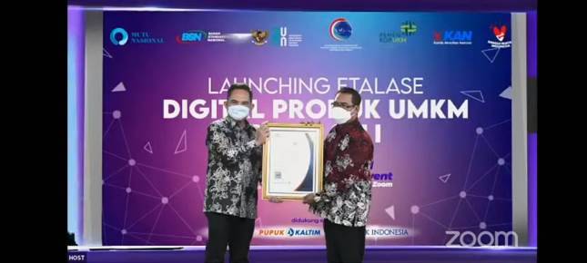 Terima SPPT SNI dari BSN, Mitra Binaan Pupuk Kaltim Siap Bersaing Secara Global