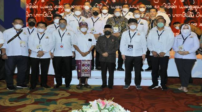 Wapres Serukan Perjuangan Bangkitkan Ekonomi di Penutupan Rapimnas Kadin Indonesia