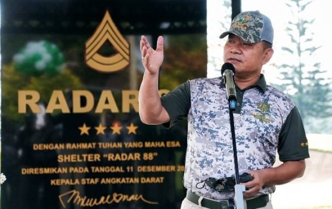 KASAD Jenderal Dudung Abdurachman  Kunker ke Akmil Magelang