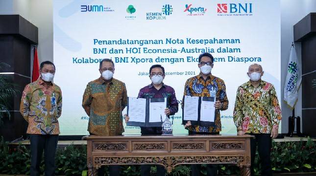 BNI Xpora jalin kerja sama dengan House of Indonesia Econesia