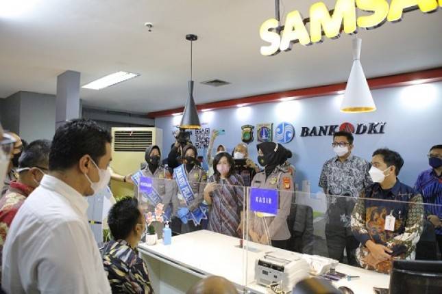 Perluas Akses Pembayaran Pajak Bank DKI Hadir di Gerai Samsat PGC Cililitan