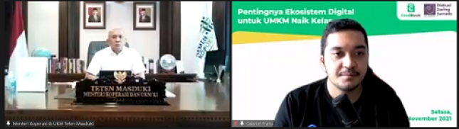 Menteri Teten: UMKM Harus Masuk ke Ekosistem Digital