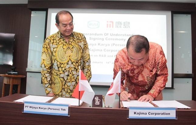 WIKA Bekerjasama dengan Kajima Kembangkan WERI 
