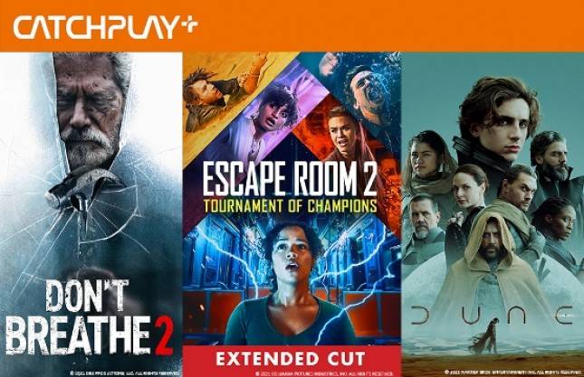Film CATCHPLAY+ Desember 2021:  Dune, Don&rsquo;t Breathe 2, Escape Room: Tournament of Champions...