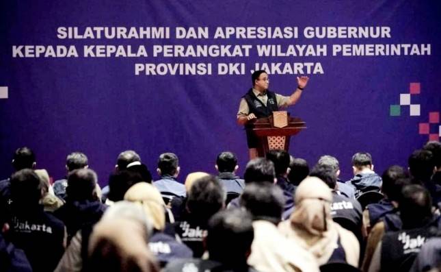 Gubernur Anies Kumpulkan Seluruh Lurah, Camat dan Walikota se-Jakarta, Ada Apa? 