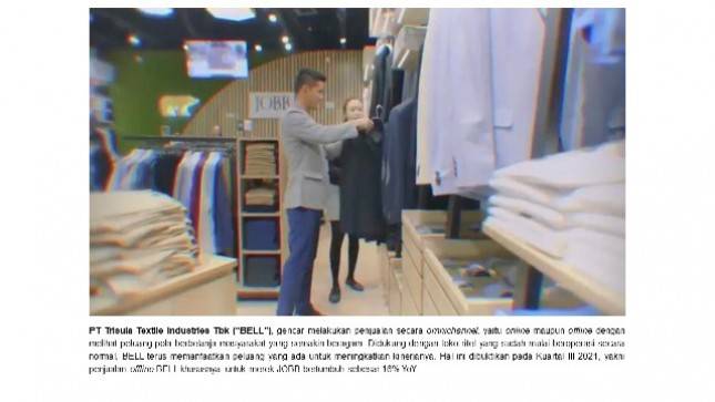 PT Trisula Textile Industries Tbk Optimis Menatap Tahun 2022