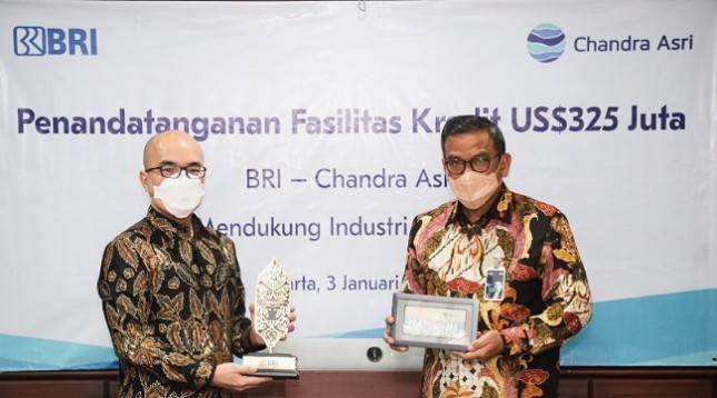 BRI - Chandra Asri Teken Kerja Sama Senilai USD 325 Juta