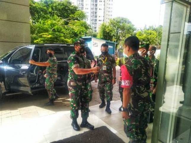 Pangkogabwilhan I Kunjungi RSDC Wisma Atlet Kemayoran