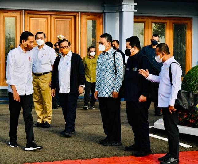 Presiden Groundbreaking Proyek Hilirisasi Batu Bara di Muara Enim, Sumsel