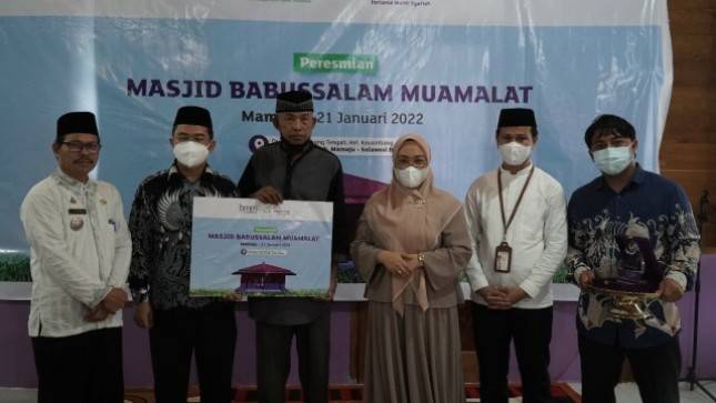 Muamalat Hadirkan Masjid Babussalam di Mamuju