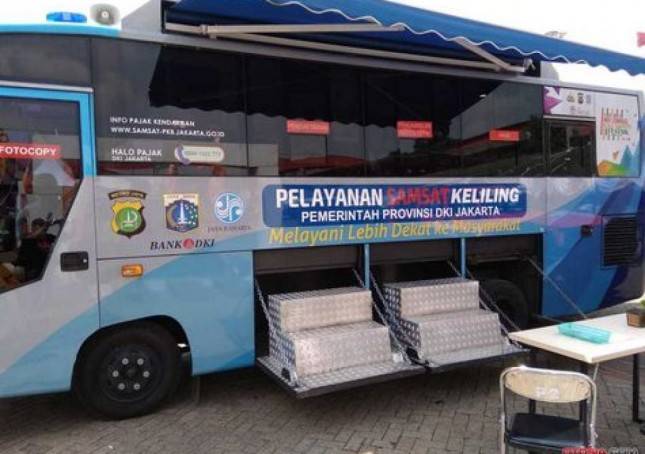 Berikut Jadwal dan Lokasi Layanan Samsat Keliling di Jakarta, Rabu, 26 Januari 2022