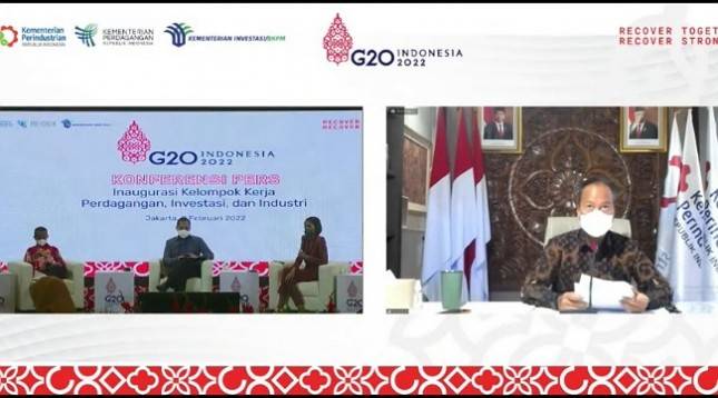 Menperin Agus, Mendag Lutfi dan Menteri Bahlil Bersinergi Gelar TIIWG G20