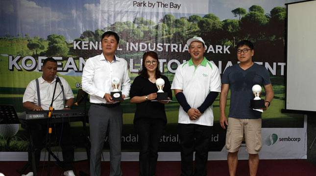 50 Pengusaha Korea Ikuti Turnamen Golf yang di Gelar Oleh Kawasan Industri Kendal