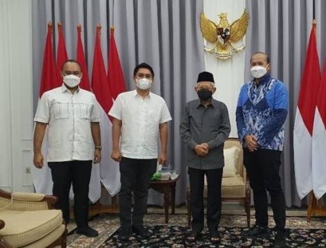 Wapres KH Ma'ruf Amin Dukung Pembentukan HIPMI Syariah