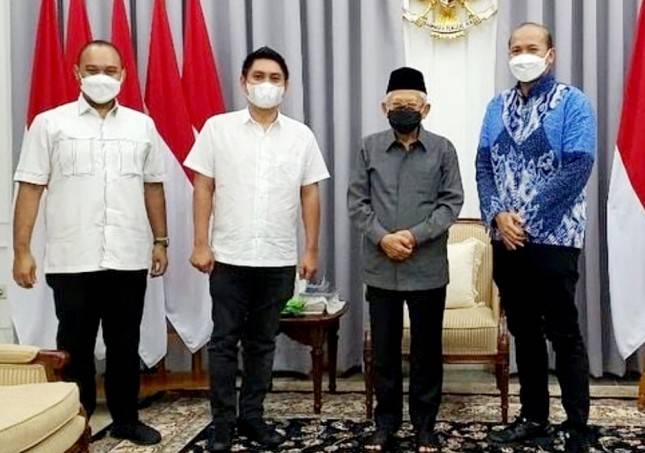 Mardani H Maming Dkk Bentuk HIPMI Syariah, Wapres: InsyaAllah Saya Dukung Penuh 