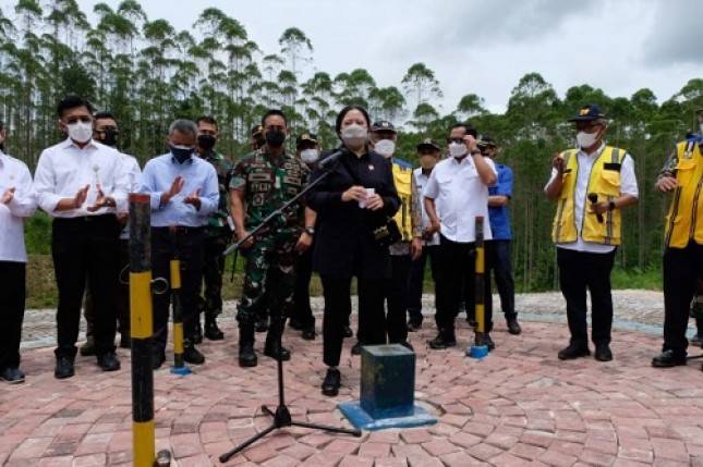 Tinjau IKN, Puan Maharani Ingin 'Nusantara' jadi Wajah Kemajuan Indonesia