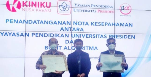 Teken Mou dengan Bukit Algoritma, Jababeka Siap Sinergikan Visi 100 Kota Industri dengan Desa Inovasi