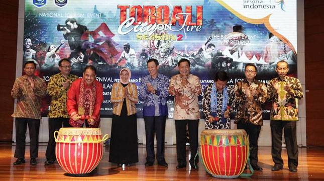Toboali City on Fire Tampilkan Kergamanan Etnis dan Budaya Provinsi Babel
