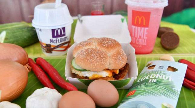 Butuh 2 Minggu Saja, Burger Nasi Lemak dan Chendol McFlurry Habis Terjual