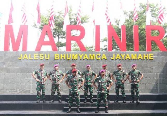 Dankormar Mayjen TNI  Widodo DwiPurwanto Terima Kunjungan Dankoopssus